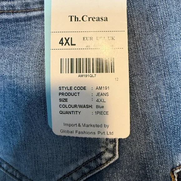 TH CREASA NWT WOMEN’S JEANS SIZE 14 - Picture 5 of 11